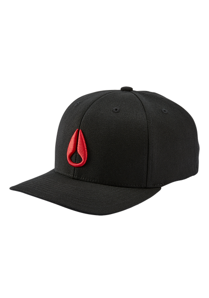 Deep Down Snapback - Schwarz / Rot View 1