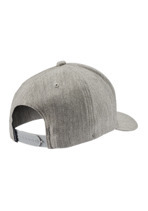 Deep Down Snapback - Gris moucheté / blanc View 2