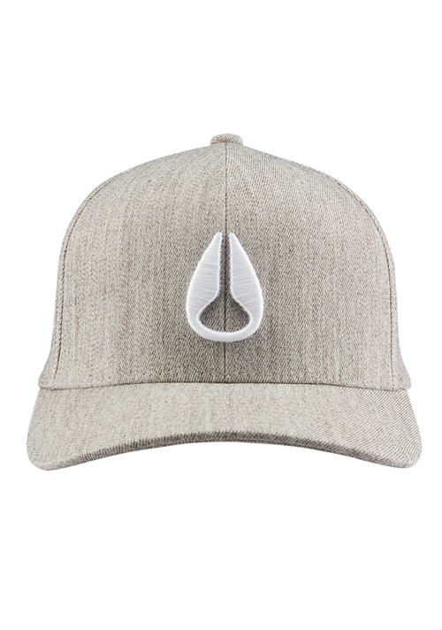 Deep Down Snapback - Gris moucheté / blanc