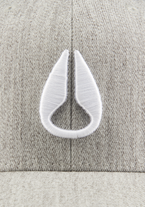 Deep Down Snapback - Gris moucheté / blanc View 4