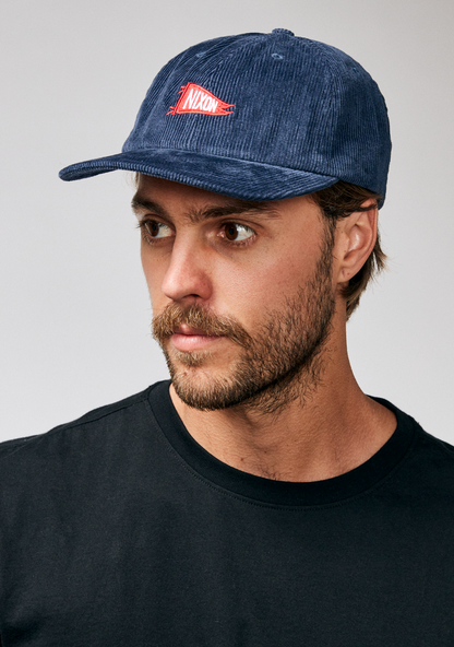 Cappello strapback Harvey - Blu navy View 6