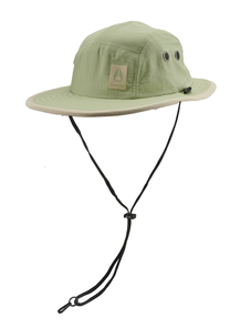 Schmaler Hut mit voller Krempe - Pastellgrün View 1