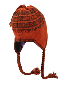 Bennett Beanie mit Ohrenklappen - Vintage Orange View 2