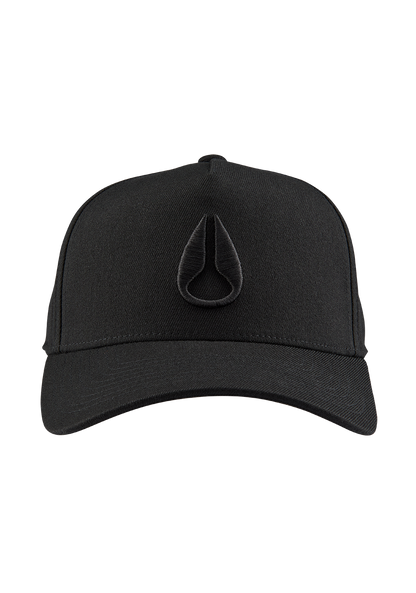 Snapback Deep Down Athletic - Noir uni / noir View 3