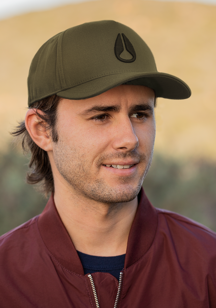 Casquette Deep Down Athletic Snapback - Olive