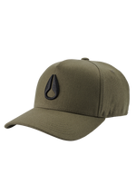 Deep Down Athletic Snapback - Olive / Schwarz
