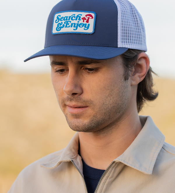 Searchin Trucker - Blu navy / bianco