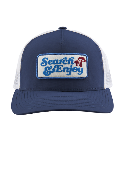 Searchin Trucker - Blu navy / bianco View 3