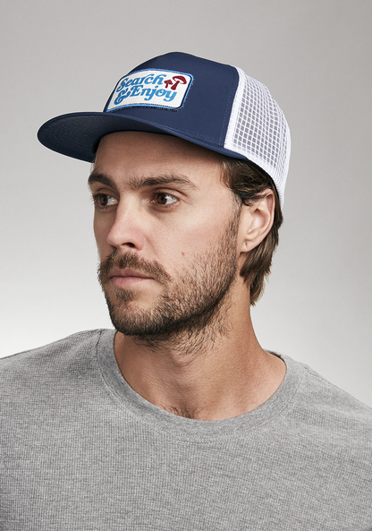 Searchin Trucker - Blu navy / bianco View 5