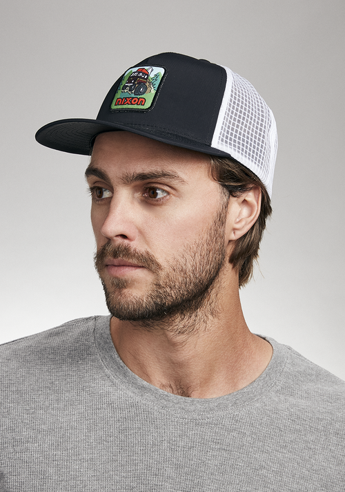 Pack It Out Trucker - Nero / bianco