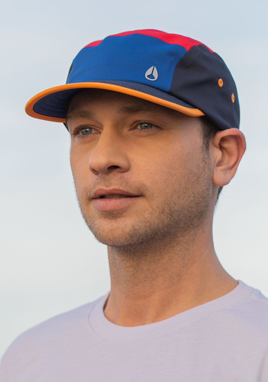 Casquette Mikey Tech Strapback - Marine