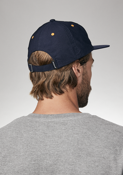 Summit Seeker Strapback - Navy / Yellow View 6