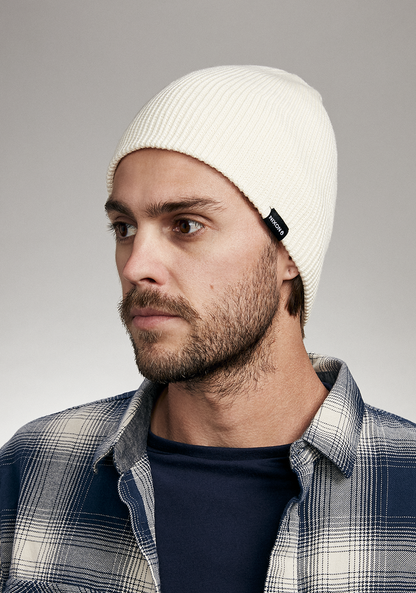 Kingman Wool Beanie - Naturale View 3