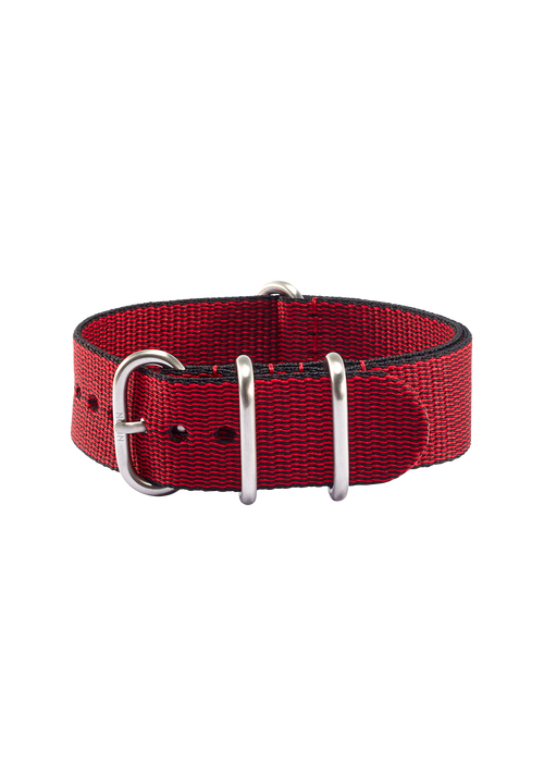 Rolling Stones 20mm Recycled One Piece Band - Rouge