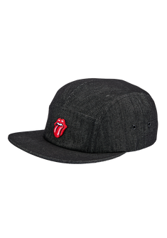 Rolling Stones Strapback - Schwarz