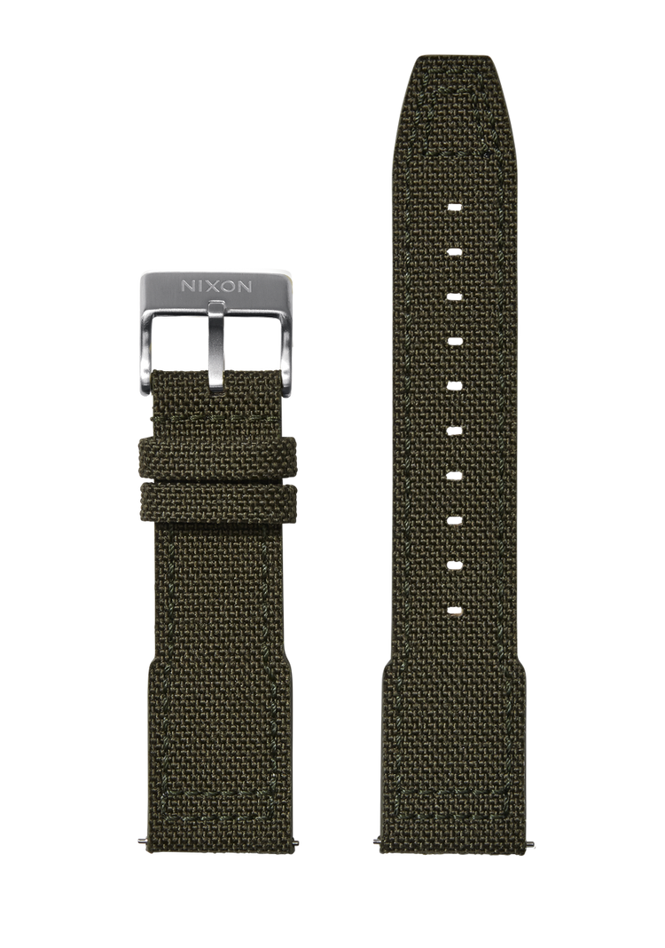 23 mm Cordura-Canvas-Band – Waldgrün