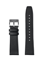 23 mm Horween-Lederarmband – Schwarz