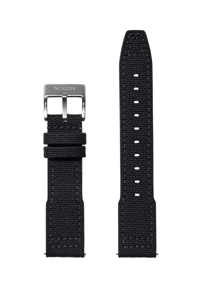 20 mm Cordura-Canvas-Band – Schwarz