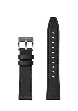 20mm Horween Leather Band - Black