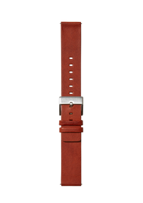 20mm Veg Tanned Leather Band - Braun View 2