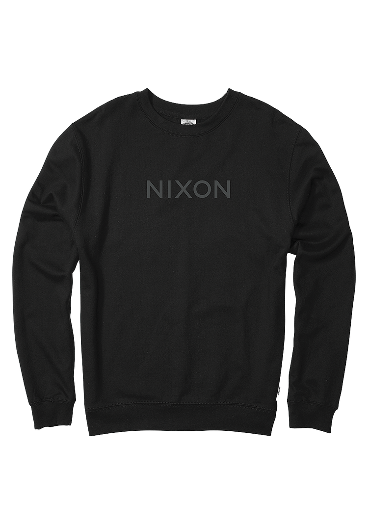 Wordmark Crew Sweatshirt - Schwarz