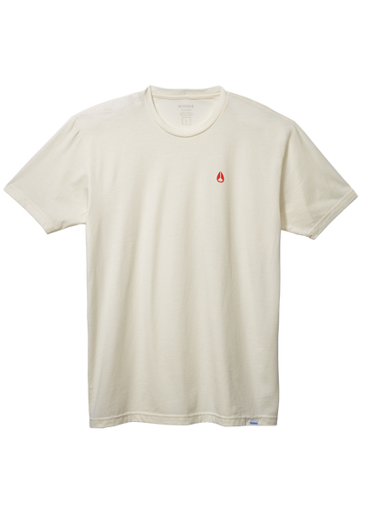 Sparrow Repreve® T-Shirt - Naturale / rosso View 1