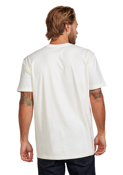 Sparrow Repreve® T-Shirt - Naturale / rosso View 5