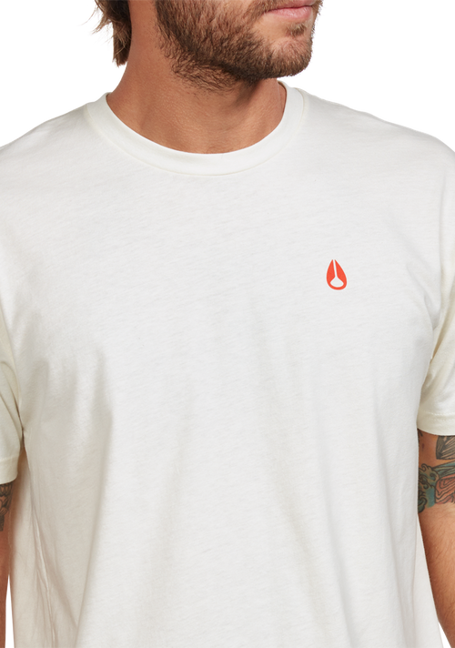 Sparrow Repreve® T-Shirt - Naturale / rosso