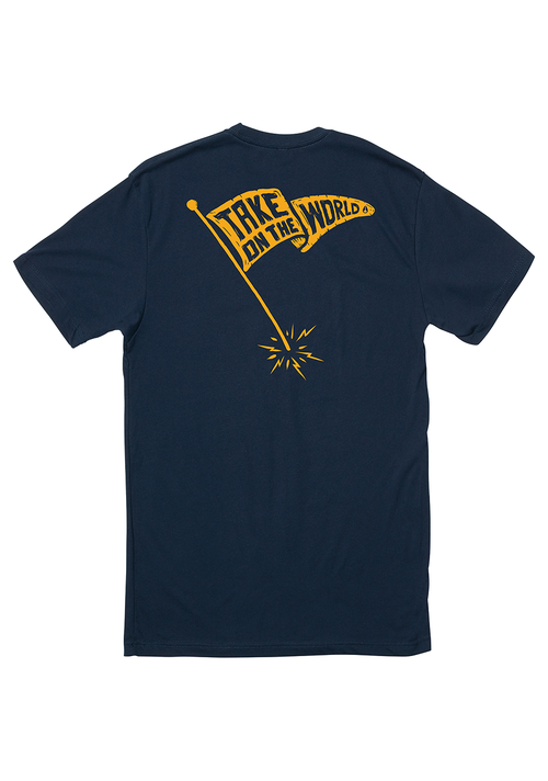 Pennant Repreve® T-Shirt - Blu navy