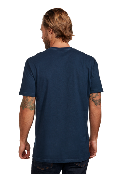 OG Script Eco-Repreve® T-Shirt - Bleu marine / blanc View 5