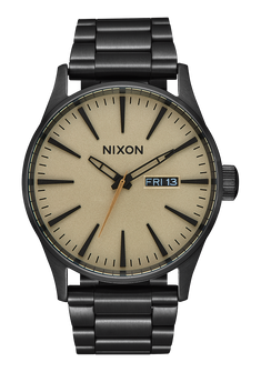 Sentry Dial – Gunmetal gebürstet/schwarze Ziffern